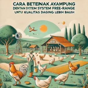 Cara Beternak Ayam Kampung dengan Sistem Free-Range untuk Kualitas Daging Lebih Baik